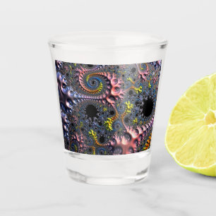 Unendliche Spiralarenen Schnapsglas