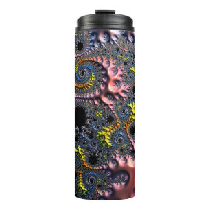 Unendliche Spiralarenen Thermosbecher