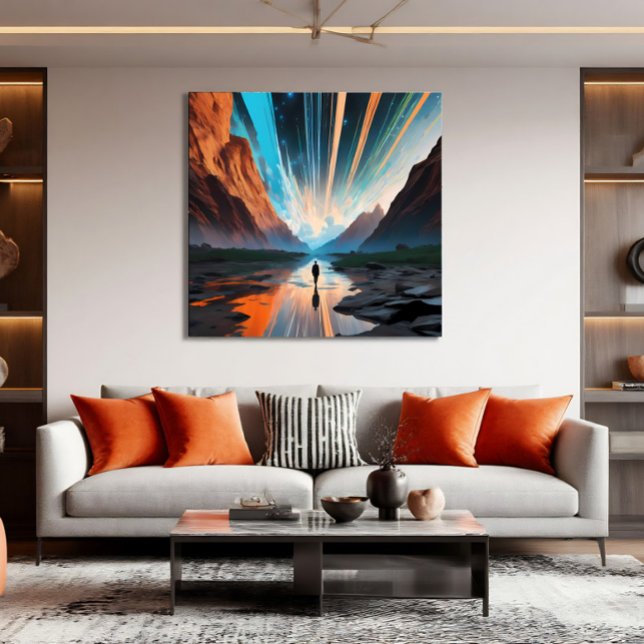 Unendlicher Horizont Leinwanddruck (Von Creator hochgeladen)