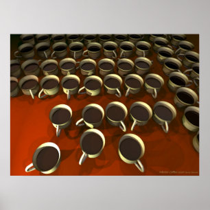 Unendliches Kaffeeposter Poster