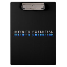 "Unendliches Potenzial" Motivations-Clip-Board