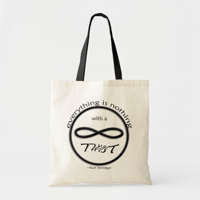 Unendlichkeit Alles Nichts Totale Tasche (Vorne)
