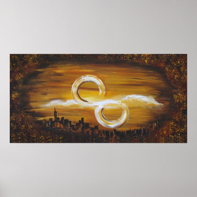Unendlichkeit - Druck Poster (Vorne)