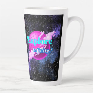 Unendlichkeit erforschen milchtasse