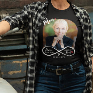 Unendlichkeit immer auf meinem Kopf Foto Mama Memo T-Shirt