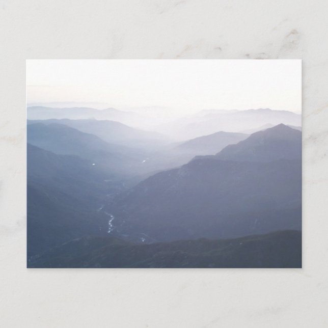 Unendlichkeit - jenseits des Horizonts Postkarte (Vorderseite)