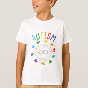 Unendlichkeit Liebe Autismus Bewusstsein braucht k T-Shirt