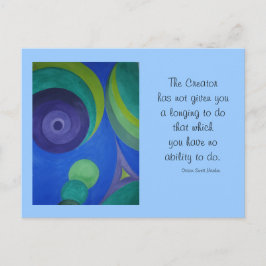 Unendlichkeit Postkarte