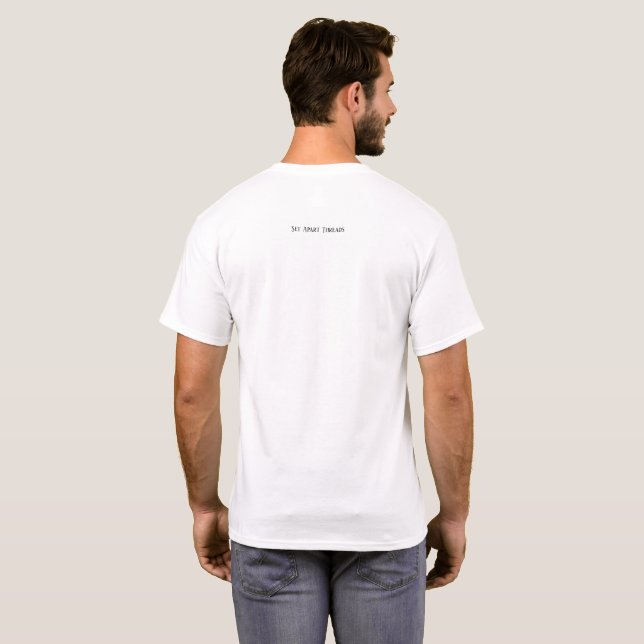 Unendlichkeit T-Shirt (Schwarz voll)