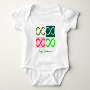 Unendlichkeit und Jenseits Baby Strampler
