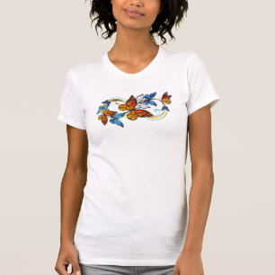 Unendlichkeit von Monarchfalter T-Shirt