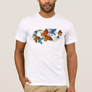 Unendlichkeit von Monarchfalter T-Shirt