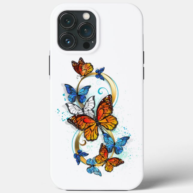 Unendlichkeit von Monarchfaltern Case-Mate iPhone Hülle (Rückseite)