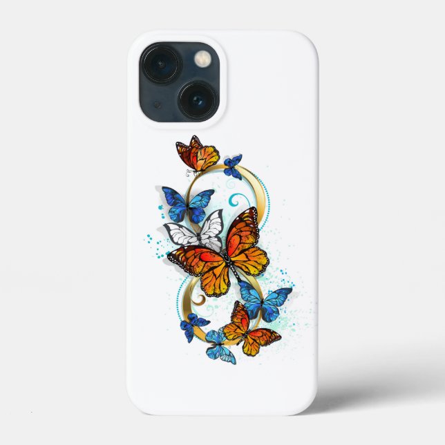 Unendlichkeit von Monarchfaltern Case-Mate iPhone Hülle (Rückseite)