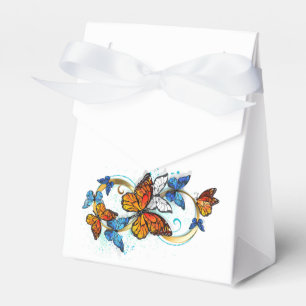 Unendlichkeit von Monarchfaltern Geschenkschachtel