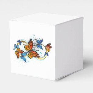 Unendlichkeit von Monarchfaltern Geschenkschachtel