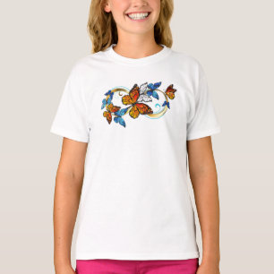 Unendlichkeit von Monarchfaltern T-Shirt