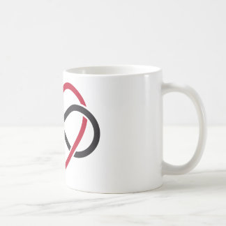 Unendlichkeitsherz, immer währende Liebe Tasse