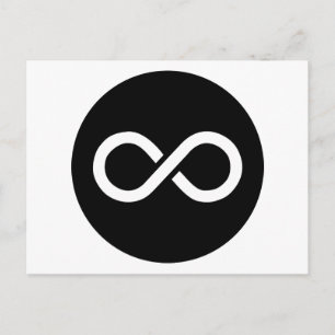Unendlichkeitsideologie Postkarte