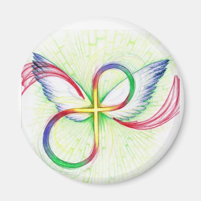 Unendlichkeitskreuz Magnet (Vorne)