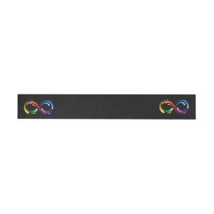 Unendlichkeitssymbol aus Regenbogenkometen
