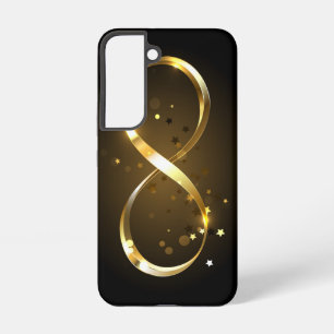 Unendlichkeitssymbol Golden Samsung Galaxy Hülle