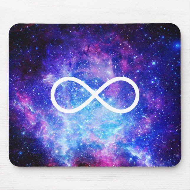 Unendlichkeitssymbolnebelfleck Mousepad (Vorne)