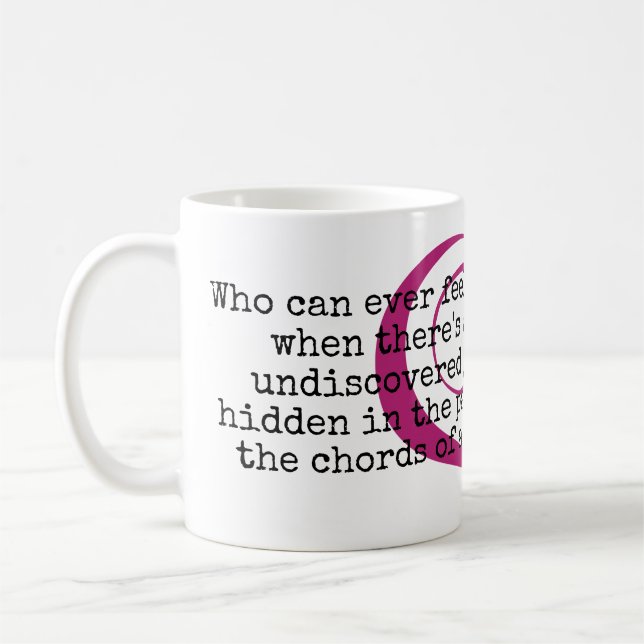 Unentdeckte Reise-Tasse Tasse (Links)