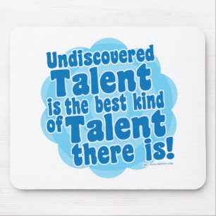 Unentdeckte Talentfelsen Mousepad