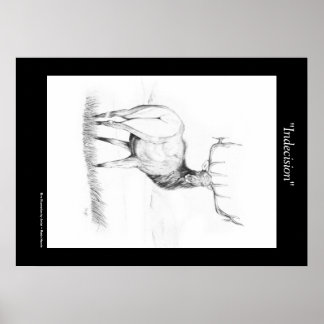 Unentscheidung ~ Elchposter Poster