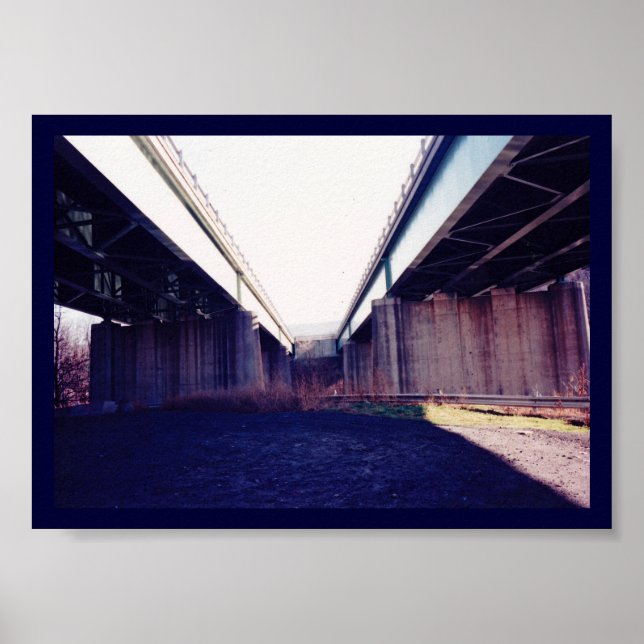 Unentscheidungsbrücke Poster (Vorne)