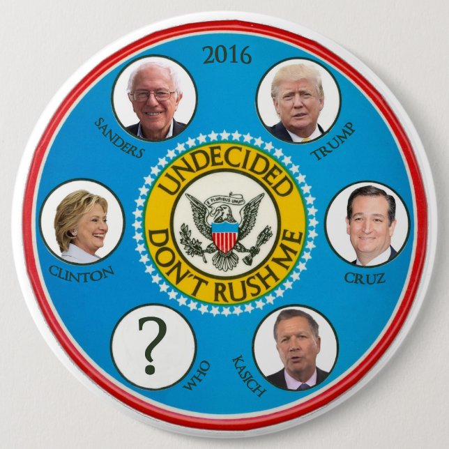 Unentschiedenes 2016 button (Vorderseite)