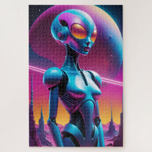 Unentschlossener Retro-Futurismus - Ken Gage Art Puzzle