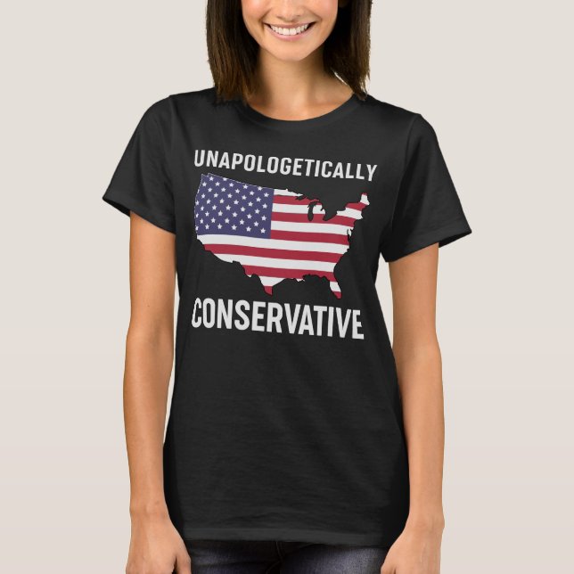 unentschuldbar konservativ T-Shirt (Vorderseite)