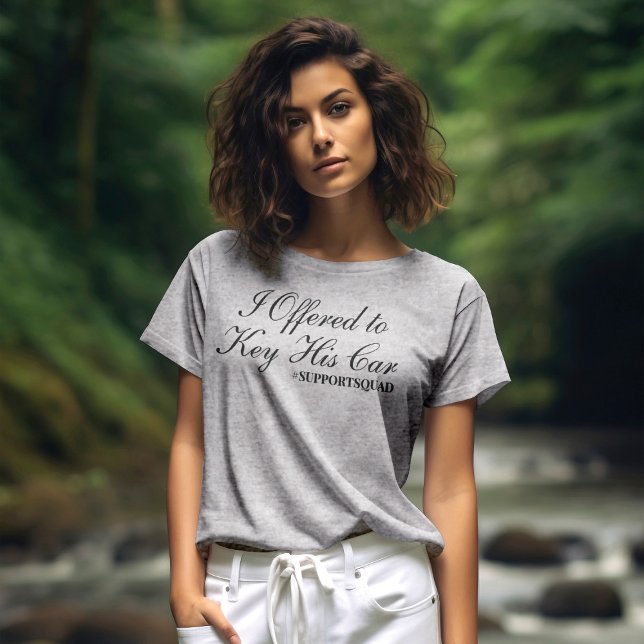 Unentschuldbare Unterstützung: "Ich habe ihm angeb T-Shirt (Von Creator hochgeladen)