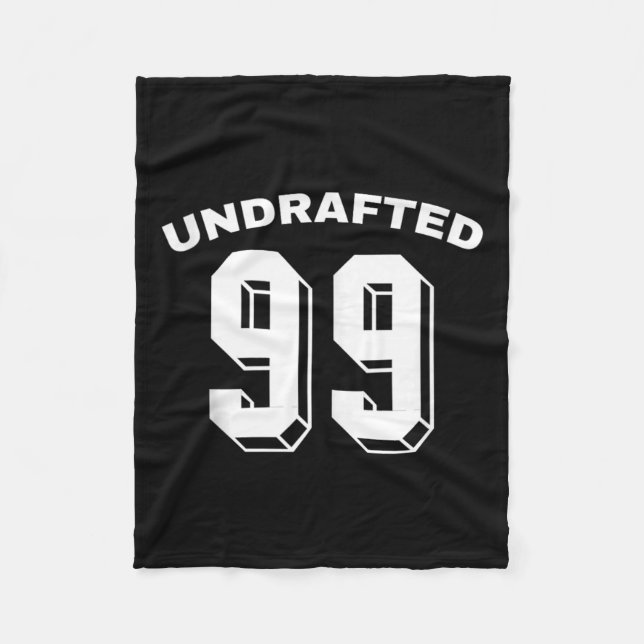 Unentworfene Nummer 99 Sports Jersey für Basketbal Fleecedecke (Vorderseite)