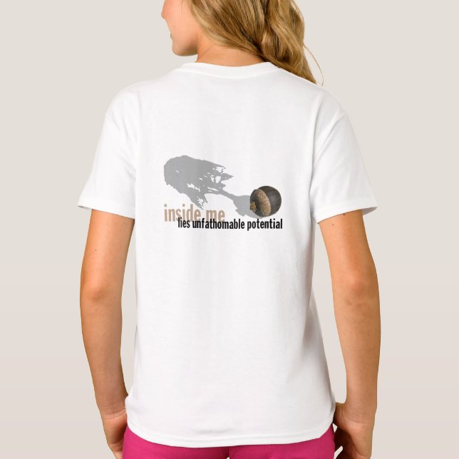 "unergründliches backprint der HOODIE der (Rückseite)