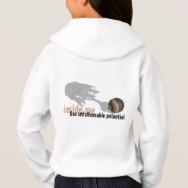 "unergründliches backprint der HOODIE der