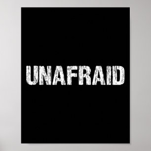 Unerschrockene Motivation Ausdauer Inspiration Unl Poster