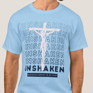 Unerschütterlich - Bete religiöse christliche Graf T-Shirt