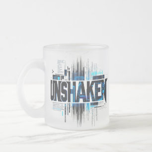 Unerschütterliche Cyberpunk-Tech-Tasse Mattglastasse