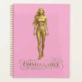 Unerschütterlicher Planer: Soraya in Gold & Rosa Planer