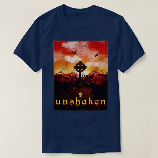unerschüttert T-Shirt (Design vorne)