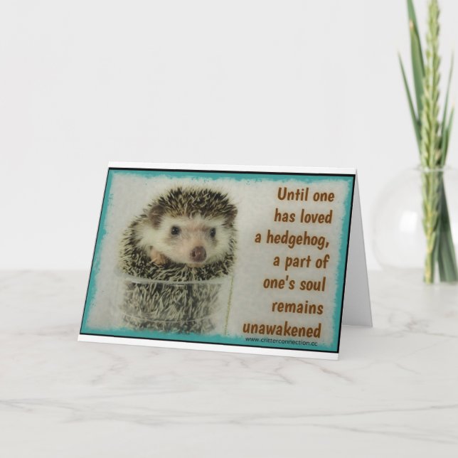 Unerwachtes Soul - Geburtstagskarte Karte (Vorderseite)