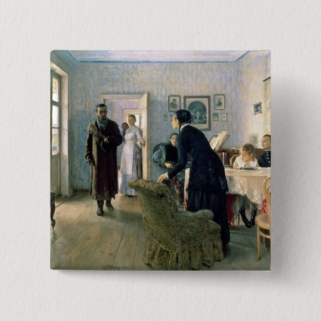 Unerwartet, 1884-88 button (Vorderseite)