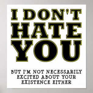 Unerwartete Existenz Funny Poster