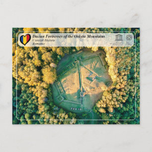 UNESCO - Festungen Dacian - Costesti - Blidaru Postkarte
