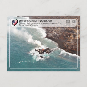 UNESCO - Hawaii Vulkane NP - Kīlauea Postcard Postkarte