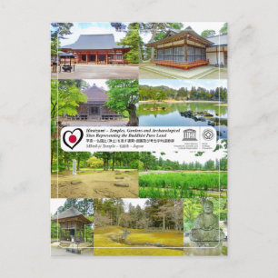 UNESCO - Hiraizumi, Buddhistisches Reinland - Mōts Postkarte