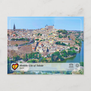 UNESCO Historische Stadt Toledo Postkarte